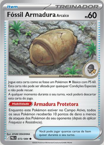 Fóssil Armadura Arcaico