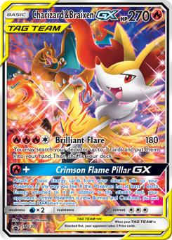 Charizard e Braixen GX