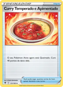 Curry Temperado e Apimentado